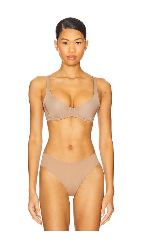 CUUP Scoop Micro Bra in Taupe. -  36D also in 32A, 32B, 32D, 34A, 34B, 34C, 36A, 36B, 36C