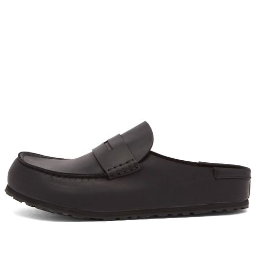 Birkenstock Men's Naples in Black Oiled Leather
