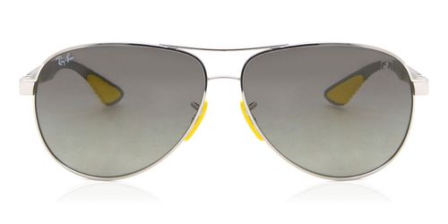 Ray-Ban RB8331M Asian Fit F08311 Men's Sunglasses Silver Size 61
