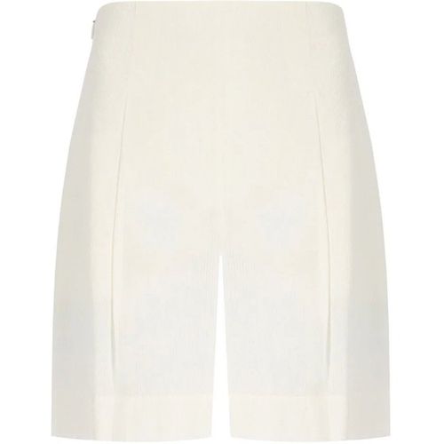 Mm Max Mara Balta White Bermuda Short