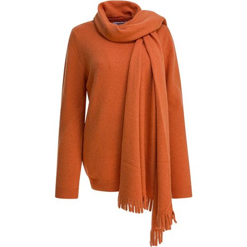 Sandbeige Strickwaren