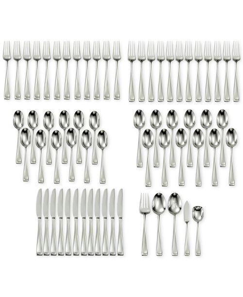 Moda 65-Pc Flatware Set