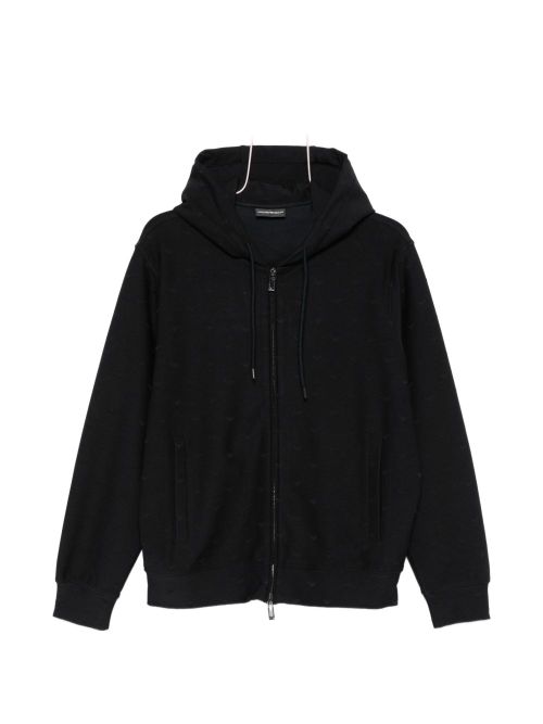 Cotton blend hoodie