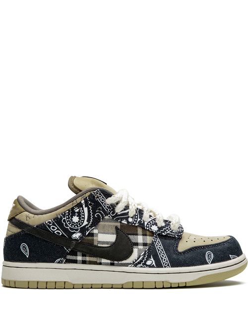X Travis Scott SB Dunk Low sneakers - Blue