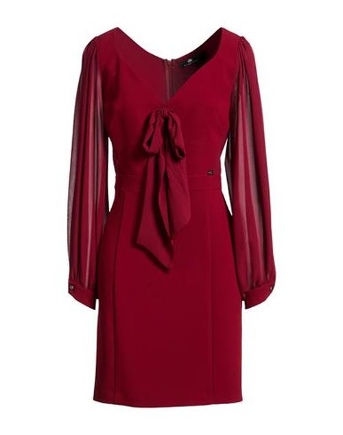 Woman Mini dress Burgundy Size 6 Polyester