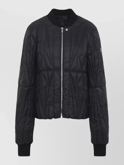Moncler - rick owens geocamo quilted flight jacket