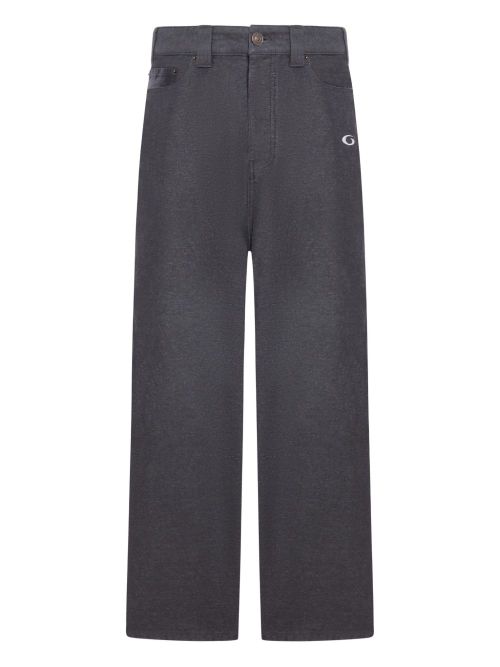 Comfortable fit Baggy Trompe L'oeil jeans