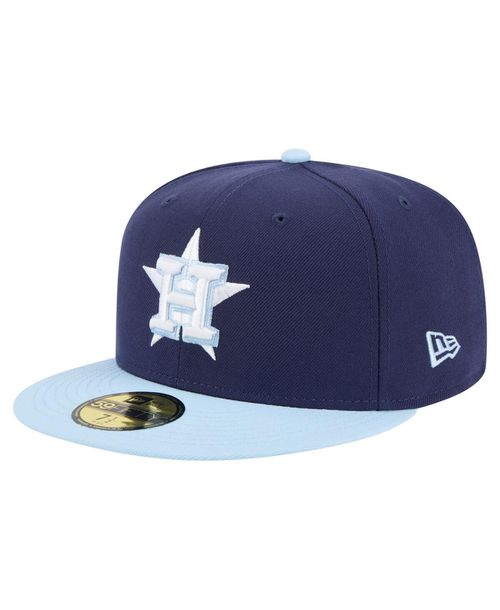 Men's Navy/Light Blue Houston Astros Color Pack 2-Tone 59FIFTY Fitted Hat - Navy, Light Blue