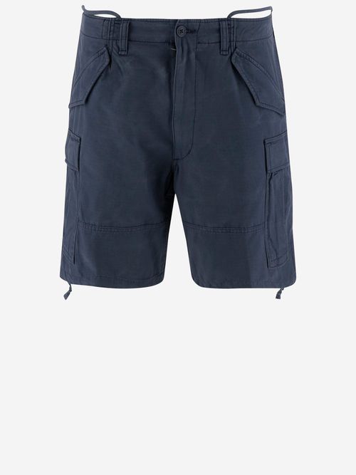 Short Cotton Cargo Pants