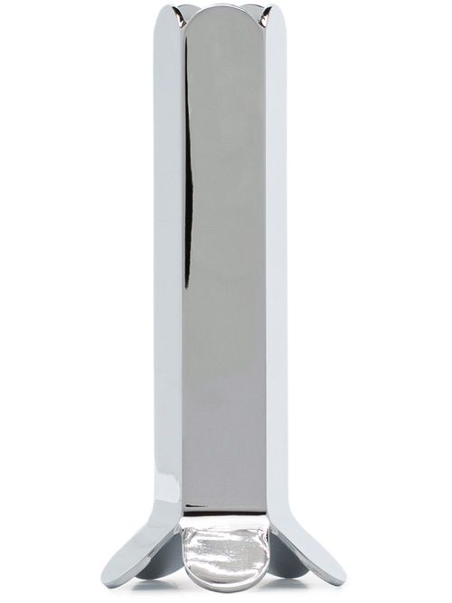 Arcs metallic candle holder - Silver