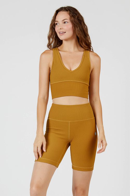 "Women's Harper biker shorts honey 8""