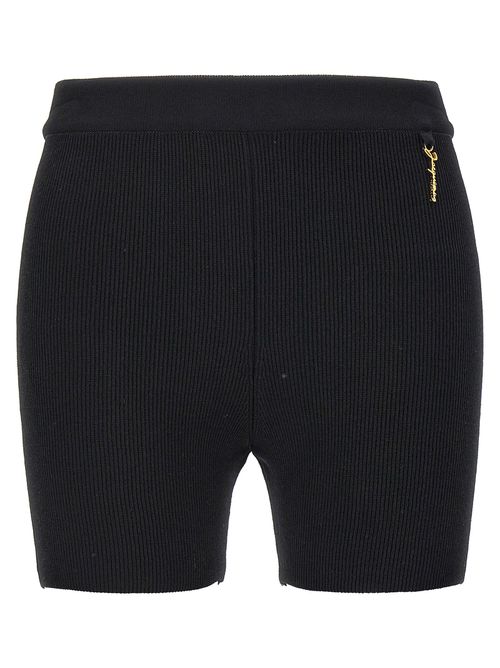 -Le Short Pralu Leggings Nero-Donna