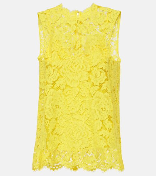 Floral lace top