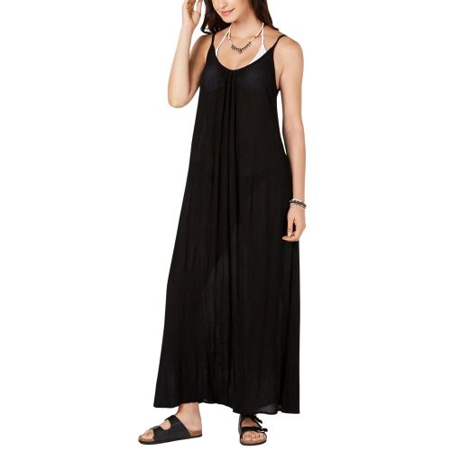Black Sleeveless Cover-up Maxi Dre