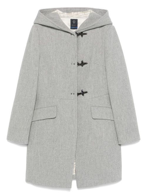 Twill coat - Grey