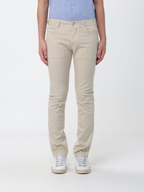 Jeans Men color Beige