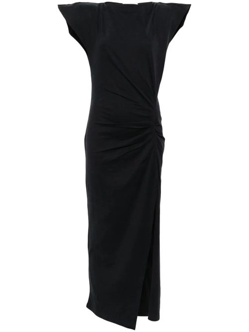 Black Nadela Long Jersey Dress