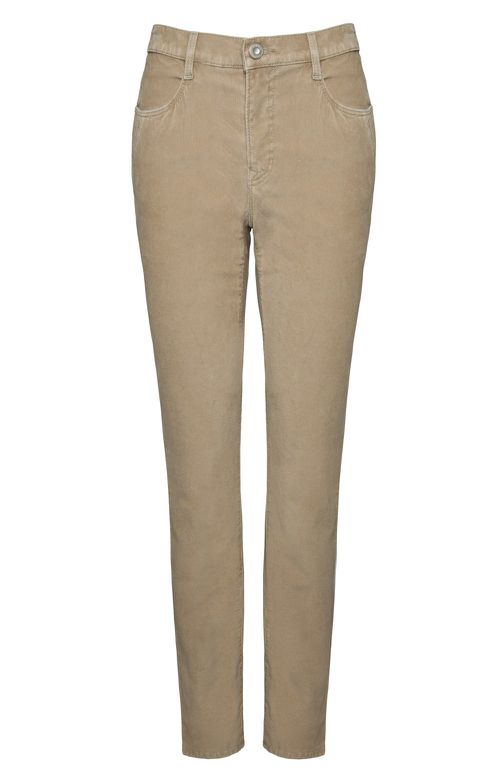 Ladies Velvet Jeans, Oat