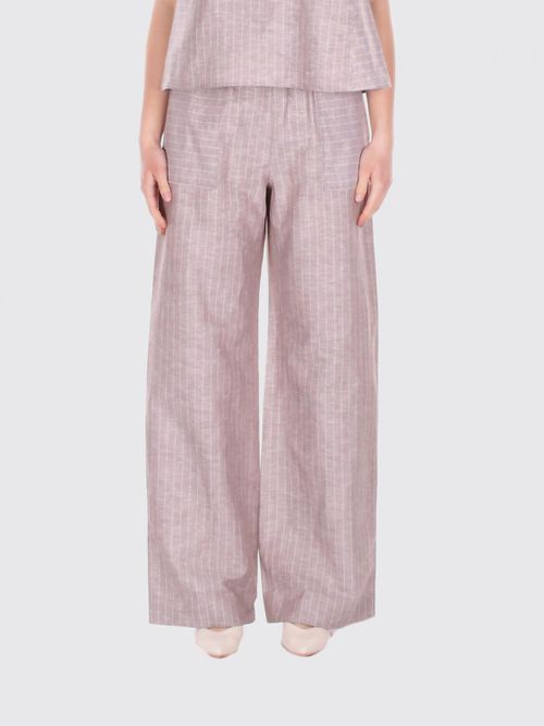 Pants Woman color Striped