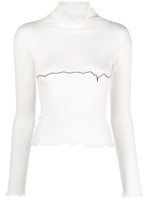 Tabby Star organic-cotton jumper - Neutrals