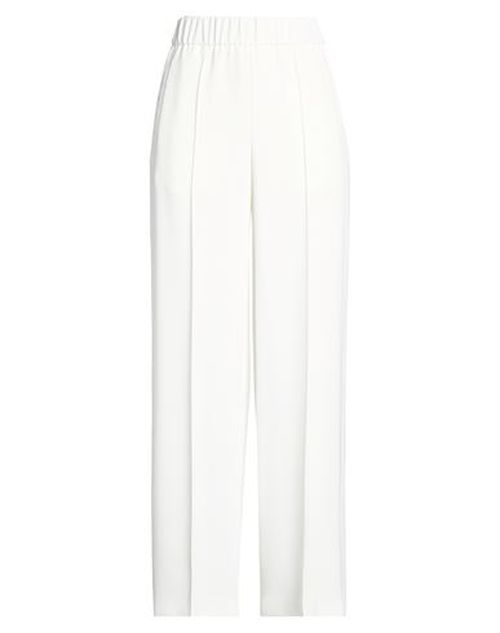 Easy Woman Pants White Size 6 Polyester