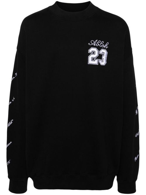 Cotton Crew-Neck Sweatshirt