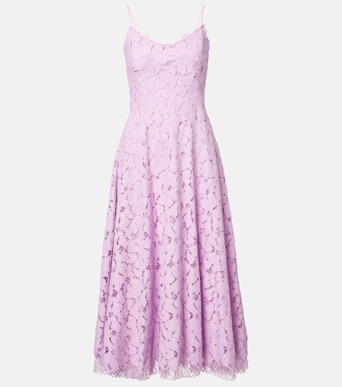 Julia lace midi dress
