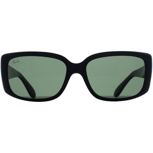 Ray-Ban Women's Rectangle Black G-15 Green RB