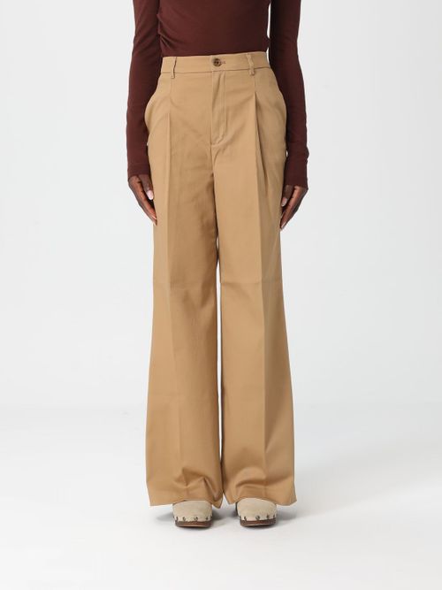 Pants Woman color Camel