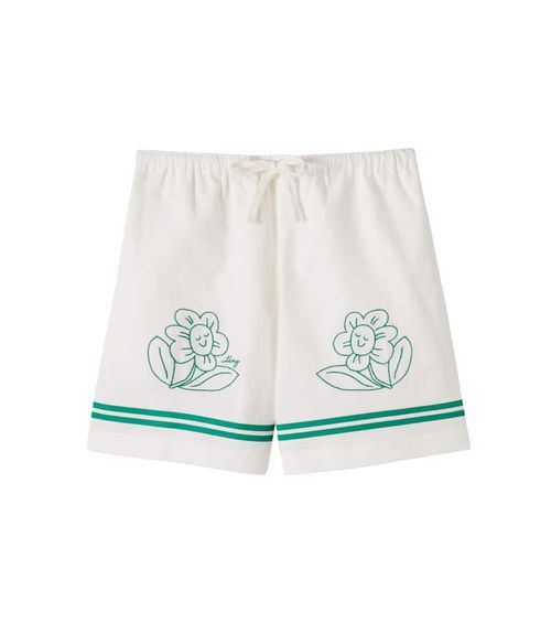 Daisies linen shorts