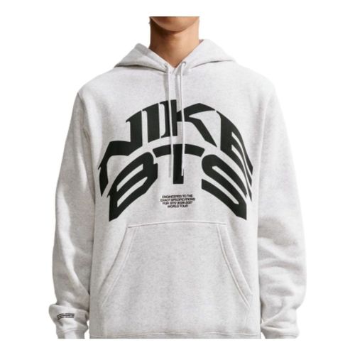 X BTS Fleece Pullover Hoodie 'Birch Heather'