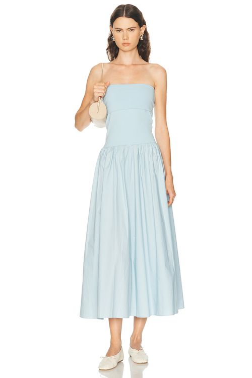 By Malene Birger Marc Dress in Light Blue - Baby Blue. L also in M