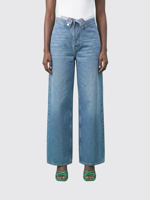 Jeans Woman color Denim
