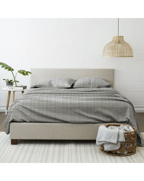 Premium Ultra Soft Polka Dot Pattern 4Pc Bed Sheet Set