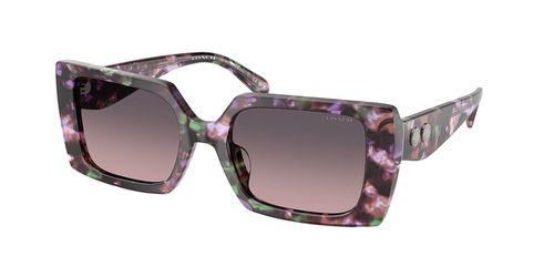 Coach HC8409U CW224 584346 Women’s Sunglasses Tortoiseshell Size 53