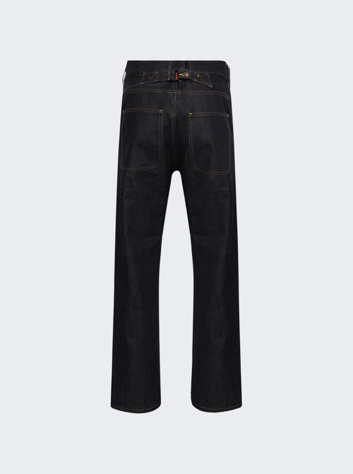 Denim 5 Pockets Trouser In Japanese Selvedge Navy