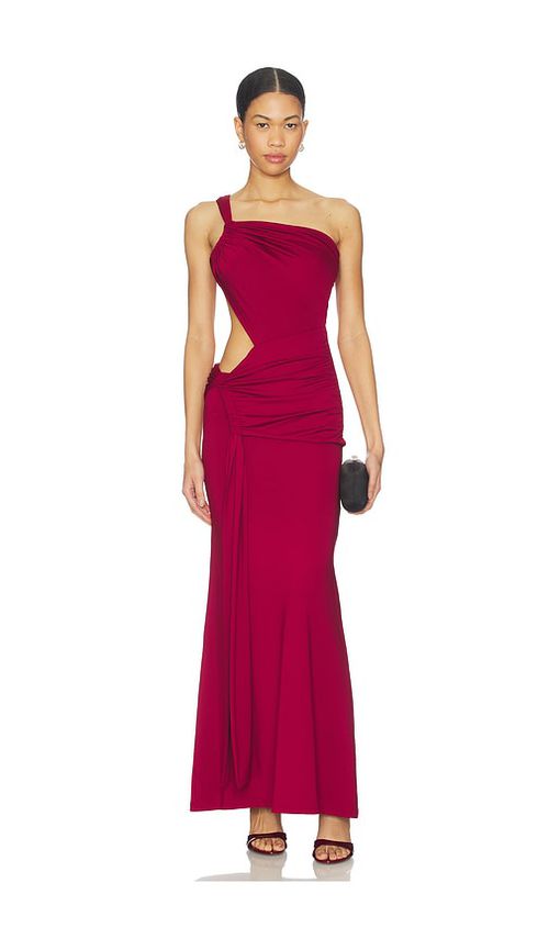 Superdown Alita Maxi Dress in Red. - L also in M, S, XL