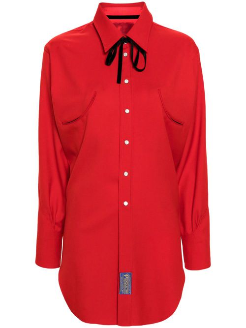 X Pendleton reversible wool shirt - Red