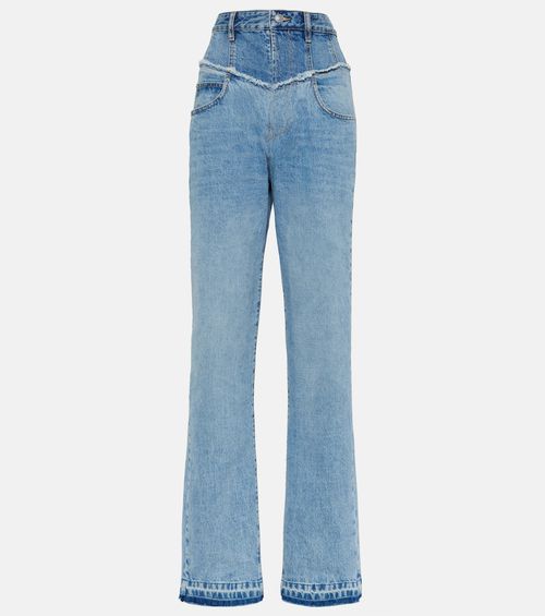 Noemie high-waisted denim jeans