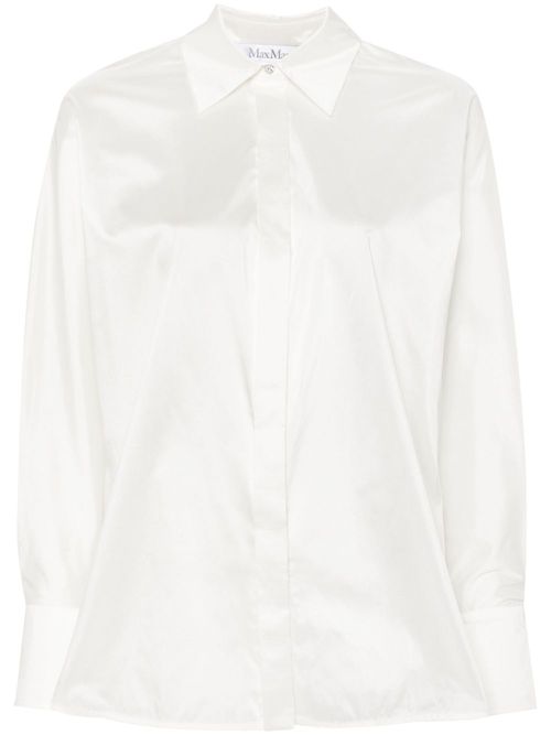 Clan taffeta shirt - White