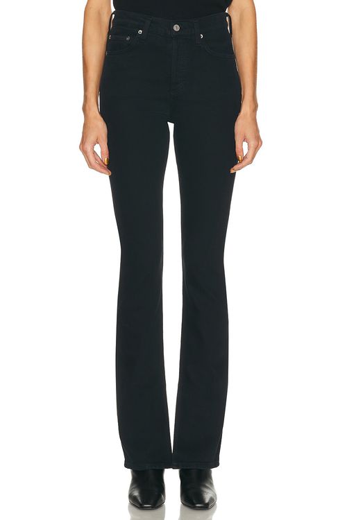 AGOLDE Ingram Split Skinny Jeans in Immerson - Black. 34 also , 24, 25, 26, 27, 28, 29, 30, 31