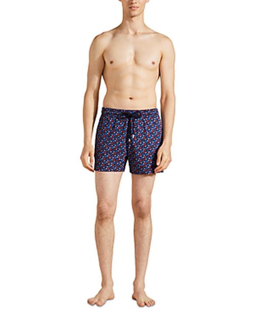 Moorea Micro Turtle Stretch Swim Trunks