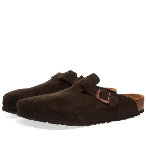 Boston SFB Clog - Mocha Suede, Size UK 9 