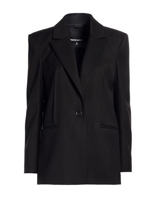Woman Blazer Black Size 10 Polyester, Viscose, Elastane