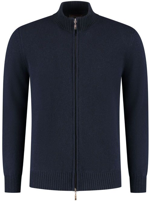 Zip-up cardigan - Blue