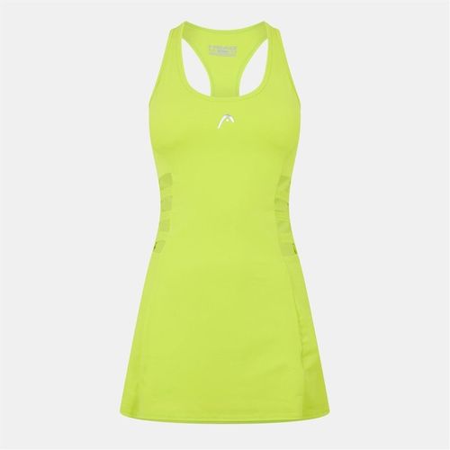 Head Womens Eos Scoop Neck Mini Tank Dress in Green