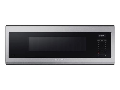 1.1 cu. ft. Smart SLIM Over-the-Range Microwave with 550 CFM Hood Ventilation, Wi-Fi & Voice Control in Stainless Steel(ME11A7710DS/AA)