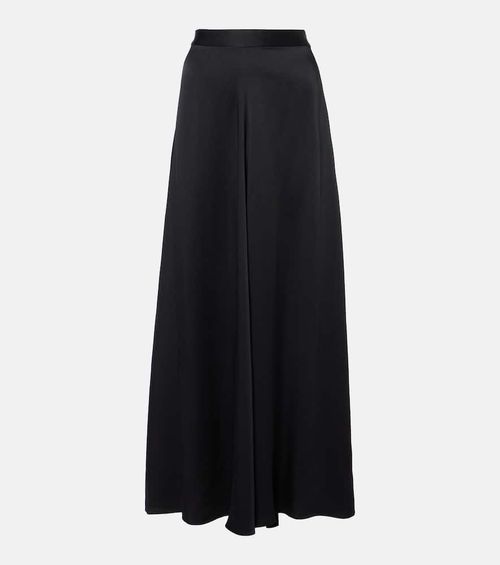 Kayana satin maxi skirt