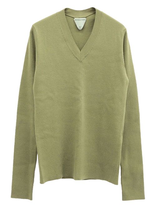 2010s V-neck sweater - Green