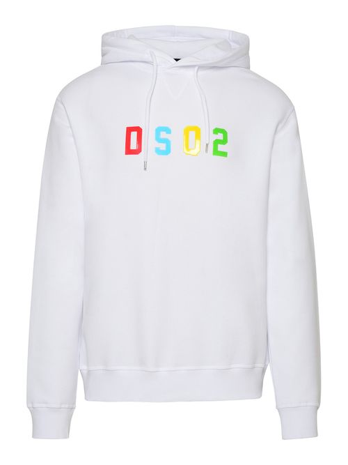 White cotton sweatshirt